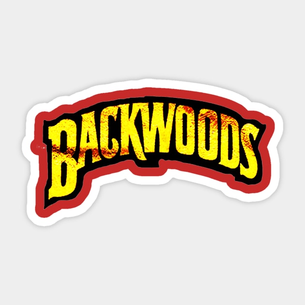 Backwoods sticker hot sale